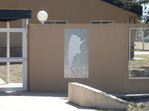 Grade School and map of Argentina.